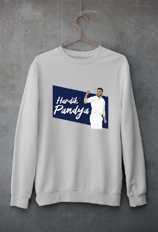 Hardik Pandya Unisex Sweatshirt for Men/Women Zip Hoodie Drawstring Kangaroo Pocket