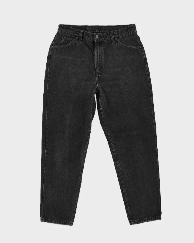 Vintage 80s Levi's Orange Tab Black Jeans - W32 L28 Trendy Layered Pocket Jeans