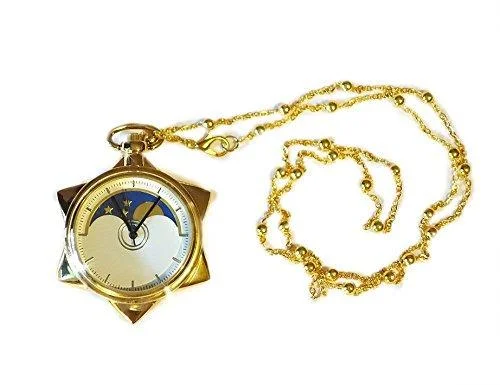 Sailor Moon Sweater chain Crystal Pocket Watch Cosplay Accessories Lightweight Heavyweight Midweight