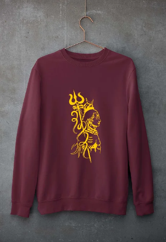 Mahakal Mahadev Bholenath Shiva Shivji Unisex Sweatshirt for Men/Women Hoodie with Strings Custom Fit Adjustable Mahakal Mahadev Bholenath Shiva Shivji Unisex Sweatshirt for Men/Women Hoodie with Strings Custom Fit Adjustable