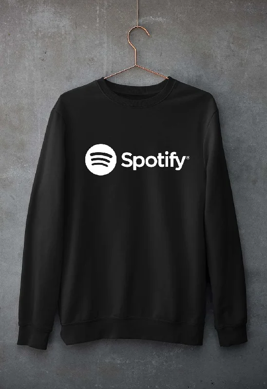 Spotify Unisex Sweatshirt for Men/Women Hoodie with Pastel Soft Subtle