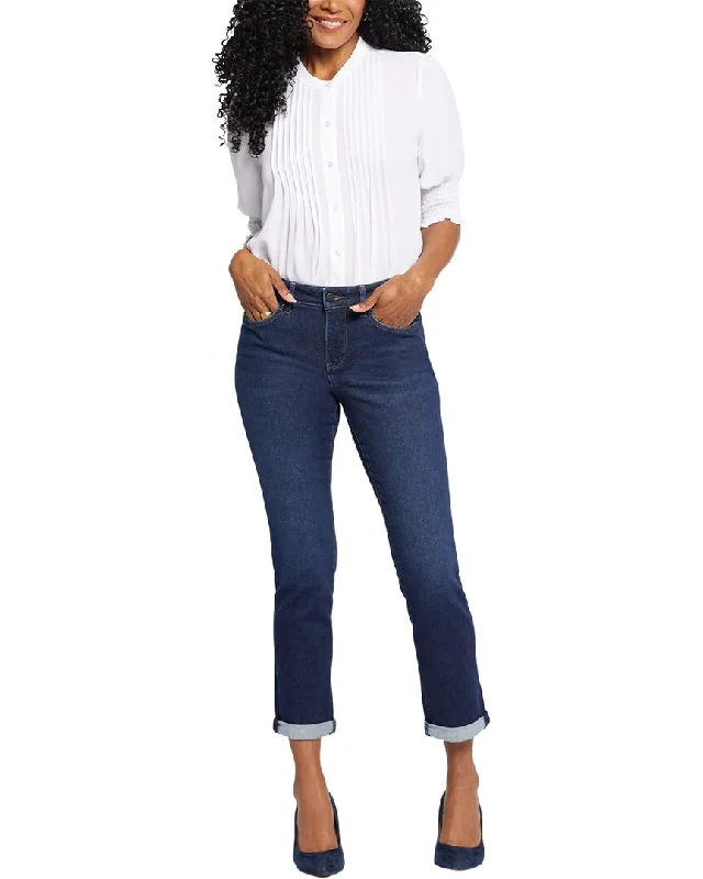 Nydj Sheri Northbridge Slim Ankle Jean Comfortable Zip-Fly Denim Jeans