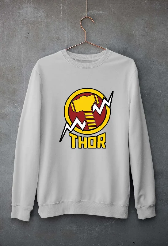 Thor Superhero Unisex Sweatshirt for Men/Women Hoodie with Velcro Closure Adjustable Secure