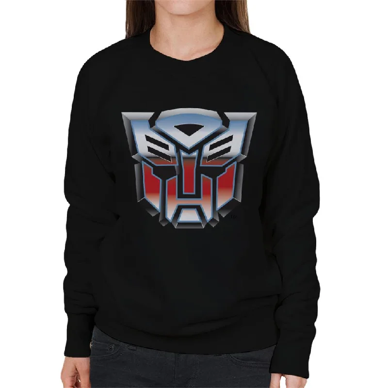 Transformers Autobots Classic Logo Women's Sweatshirt Hoodie with Hem Patch Decorative Personalized