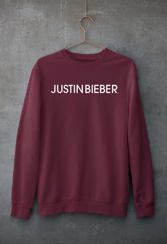 Justin Bieber Unisex Sweatshirt for Men/Women Hoodie with Patch Decorative Personalized