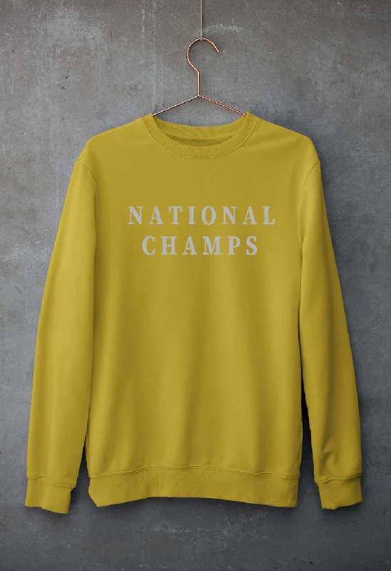 National Champs Unisex Sweatshirt for Men/Women Hoodie Sweatshirt Pullover