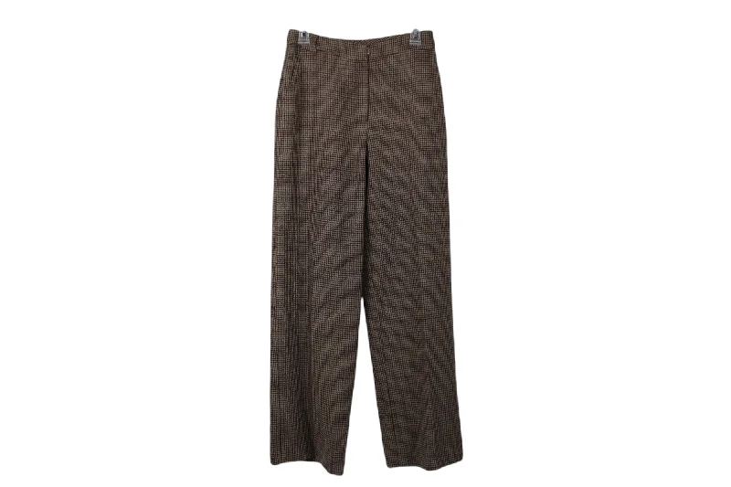 Rena Rowan Wool Houndstooth Pants | 4 Trendy Wide-Leg Pants