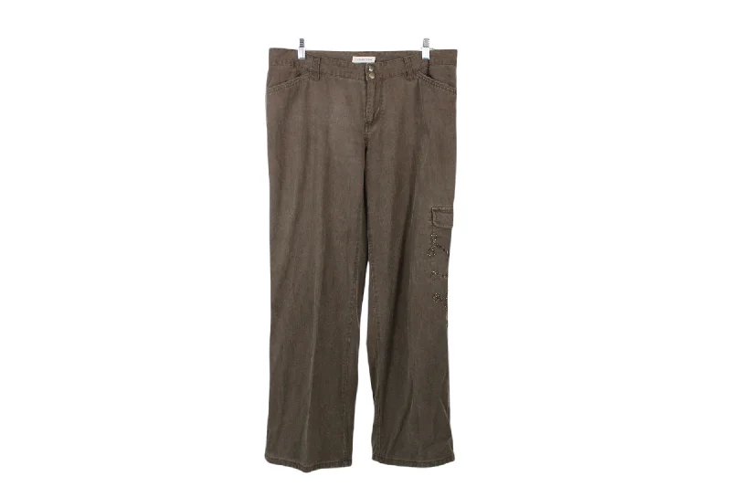 Coldwater Creek Brown Soft Pants | 12 Comfortable Denim Trousers