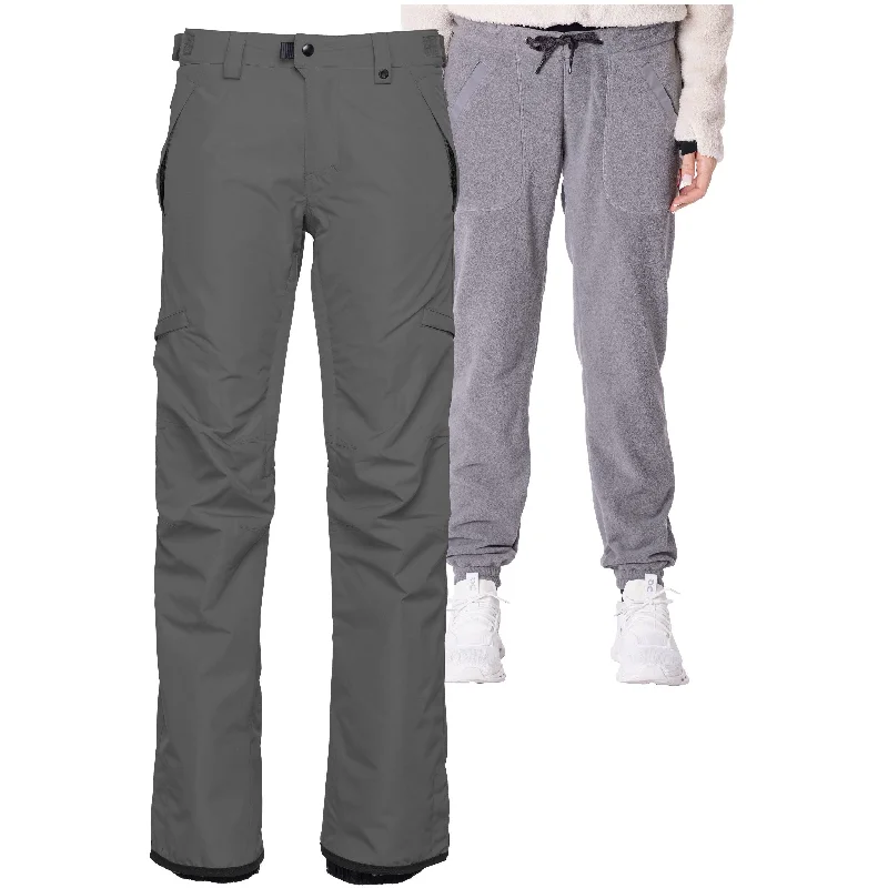 686 W Smarty 3-In-1 Cargo Pant High-Waist Jogger Pants