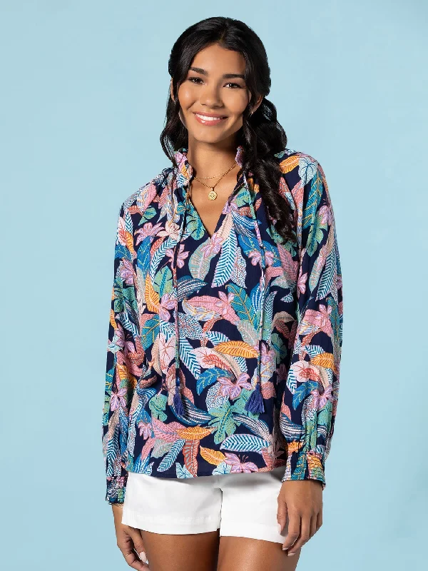 By The Sea Nala Blouse Pastel Color Blouse