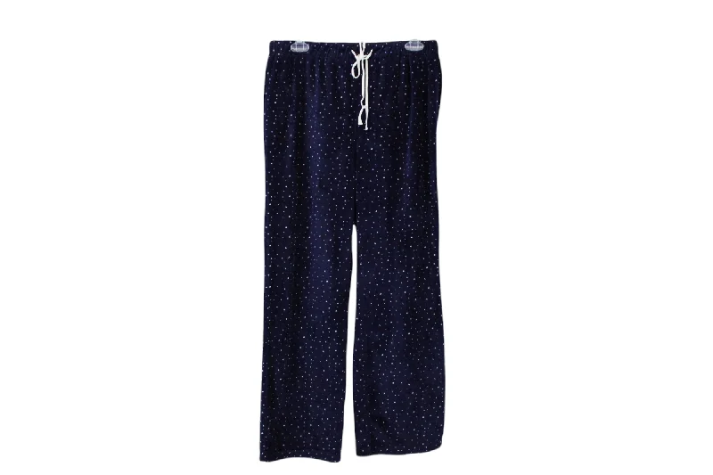 Steve Harvey Blue Soft PJ Pants | S Lightweight Linen Pants