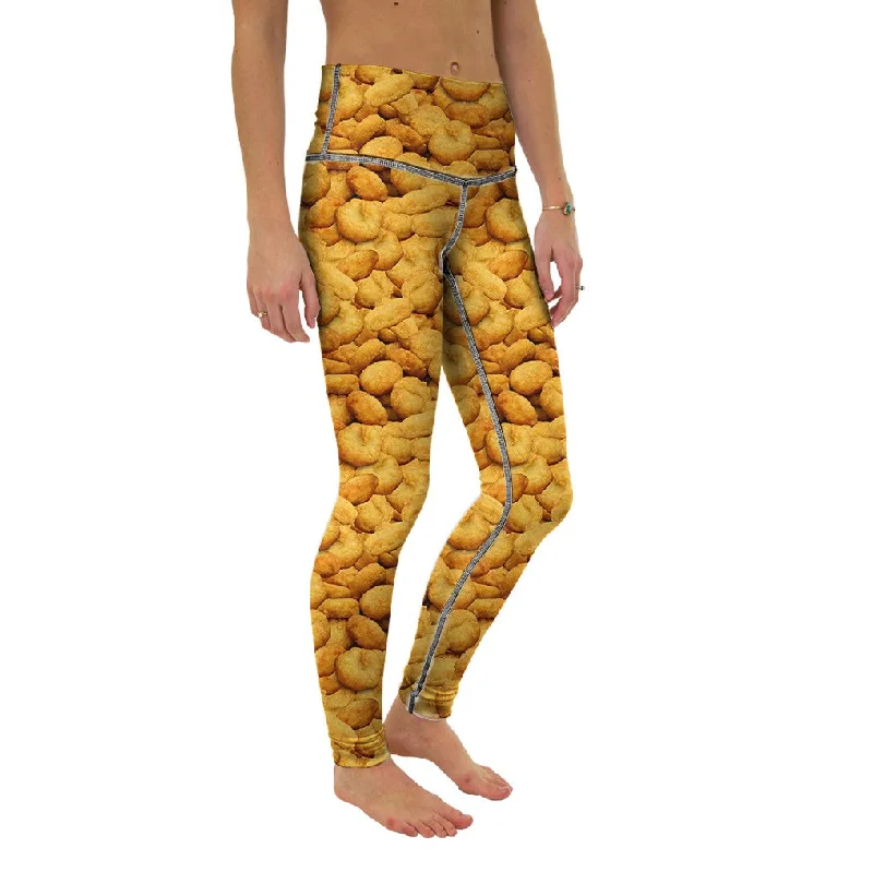 Chicken Nuggets Yoga Pants Comfy Cargo Trousers