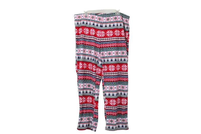 Christmas Pajama Pants | XL High-Waist Jeans