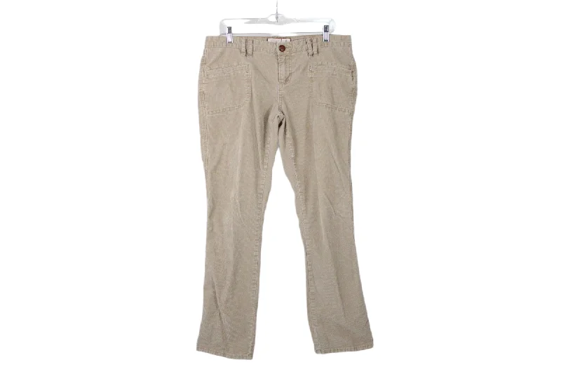 Old Navy Stretch Lowest Rise Tan Corduroy Pant | 12 Chic Slim Fit Pants