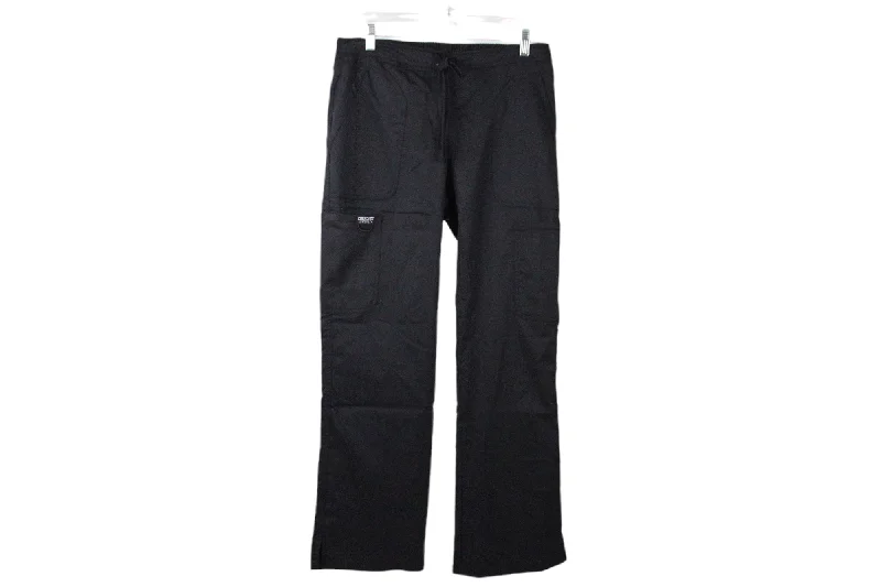 NEW Cherokee Workwear Modern Classic Black Scrub Pant | S Formal Slim Pants