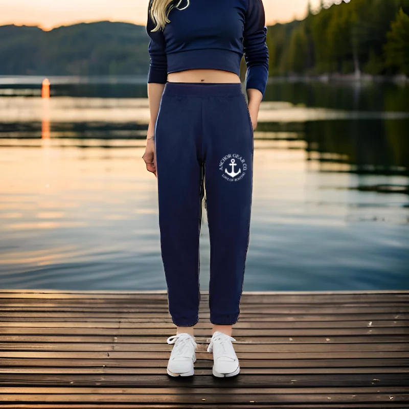 Limited Edition ~ Love Of Boating Track Pants - Unisex, Comfy Boyfriend Fit for Ladies Classic Straight Pants