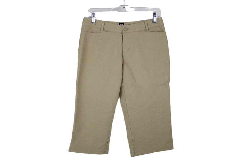 Gap Tan Capri Pants | 4 Soft Cotton Pants