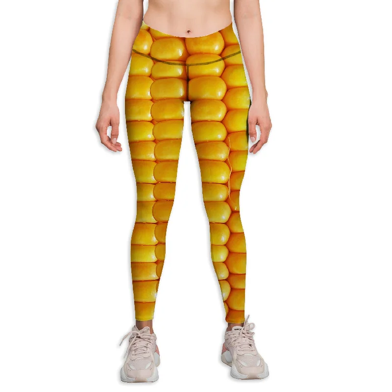 Corn Cob Yoga Pants Formal Linen Trousers