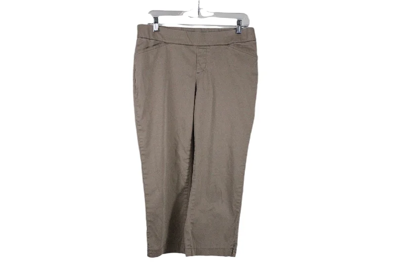 Lee Style Up Tan Capri Pant | 10 High-Waist Jogger Pants