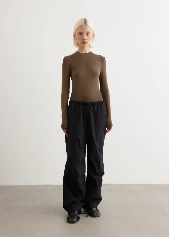 Parla Tech Cargo Pants Wide-Legged Palazzos