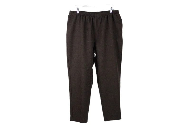 Monterrey Canyon Apparel Brown Pant | 18WP Relaxed High-Waist Trousers