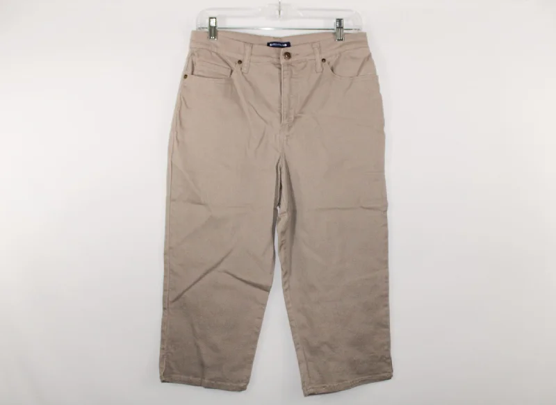 Architect Tan Capri Pants | Size 6 Cozy Fitted Pants