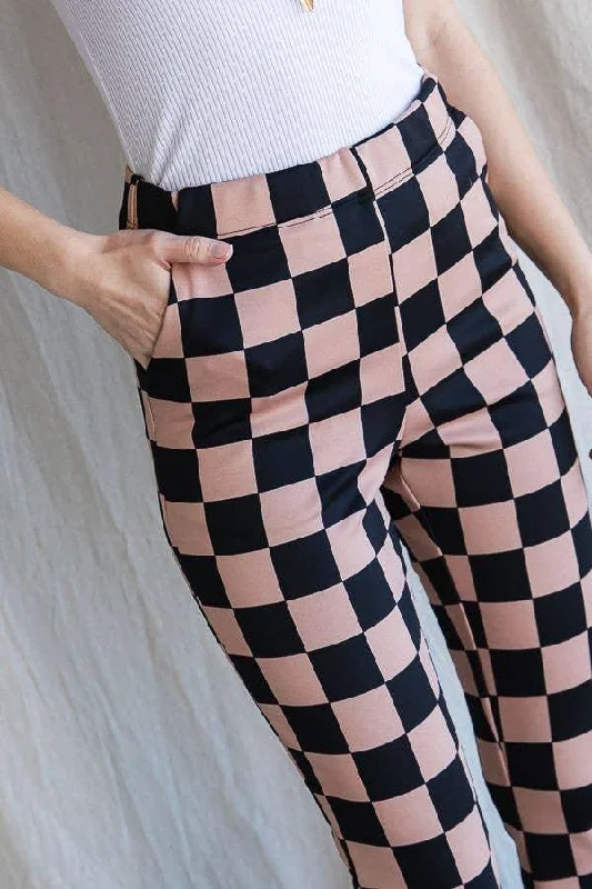 Checkered Pants Chic Checkered Pants