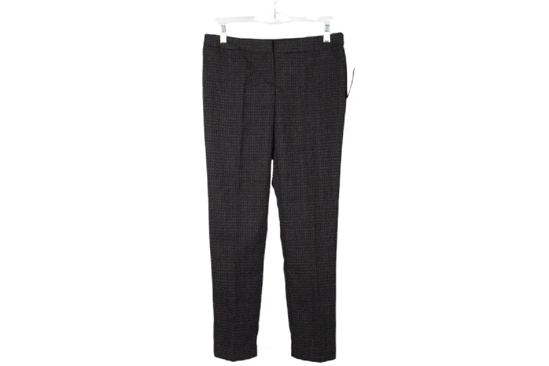 NEW Worthington Low Rise Slim Fit Black Brown Pant | 4 Elegant Dress Pants