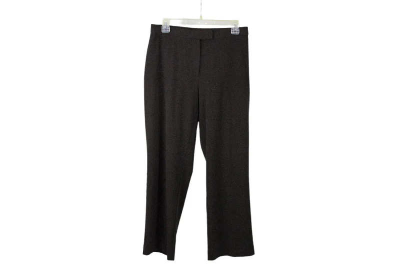 Sag Harbor Stretch Brown Pants | 8 Petite Wide-Legged Palazzos