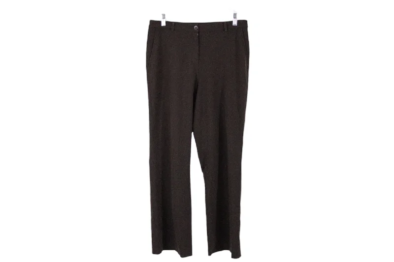 Josephine Chaus Brown Pants | 10 Petite Casual Wide Pants