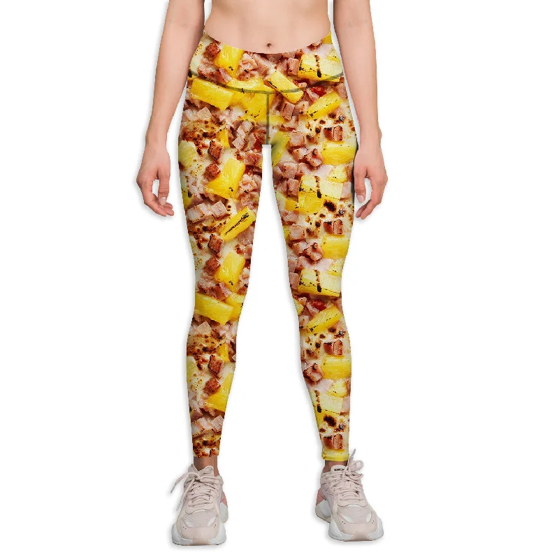 Hawaiian Pizza Yoga Pants Casual Yoga Pants