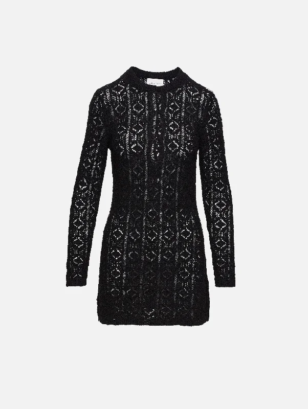 Evan Lace Stitch Dress