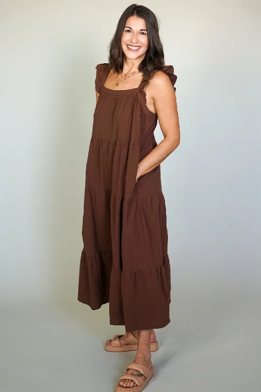 Calipso Dress- Gentle Fawn