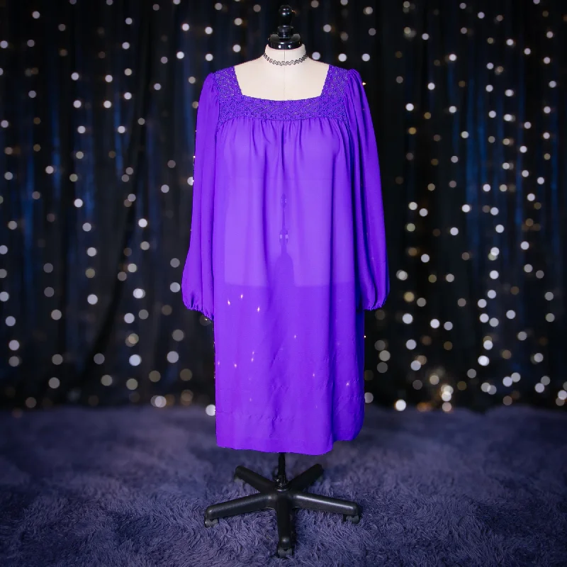 violet candle dress