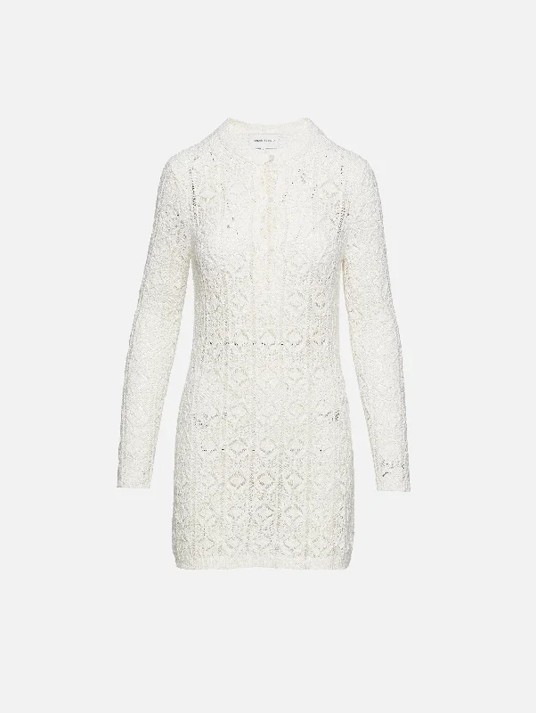 Evan Lace Stitch Dress