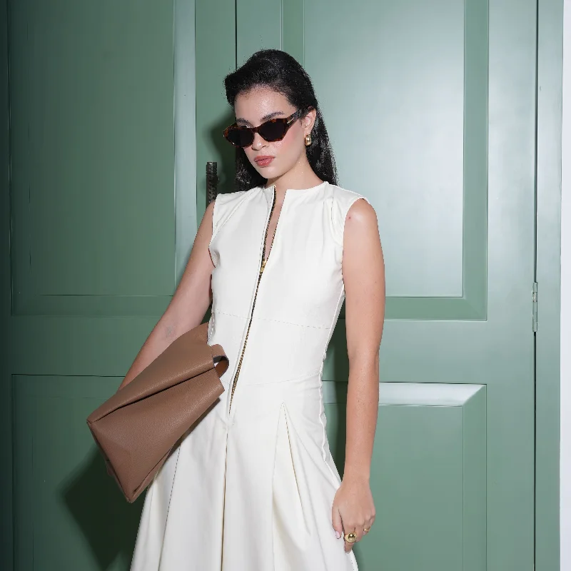 NINA IVORY LONG DRESS