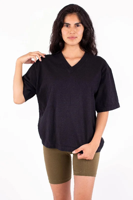 1456GD - Boxy V-Neck Short Sleeve T-Shirt Chenille Fabric Brocade Fabric Lace Fabric 1456GD - Boxy V-Neck Short Sleeve T-Shirt Chenille Fabric Brocade Fabric Lace Fabric