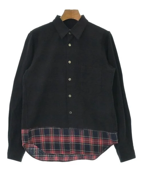 BLACK COMME des GARCONS Casual shirts Graphic Embroidered Appliqued