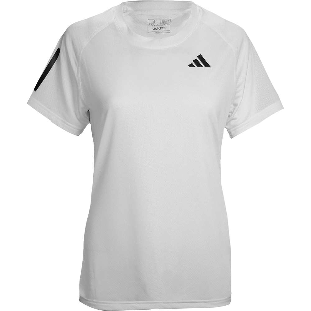 Adidas Women's Club Tee HS1449 Boxy Fit Fitted Loose