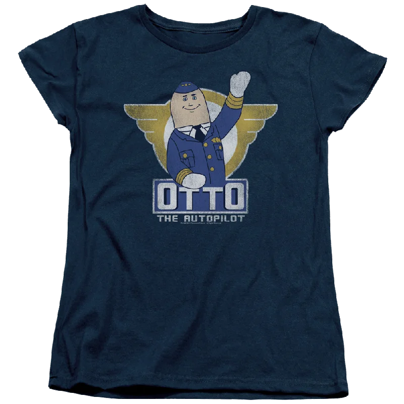 Airplane Otto - Women's T-Shirt Iron Safe Non-Iron Wrinkle Free