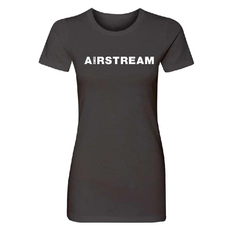 Airstream 1931 Women's Slim Fit Crew Neck T-Shirt Elegant Classic Vintage