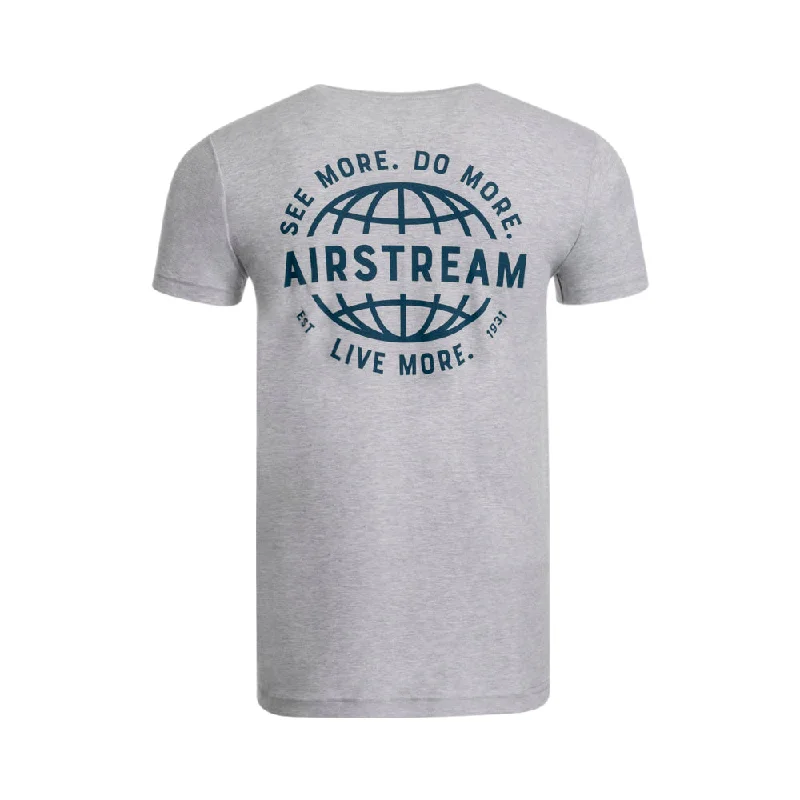 Airstream See More Do More T-Shirt Boxy Fit Fitted Loose