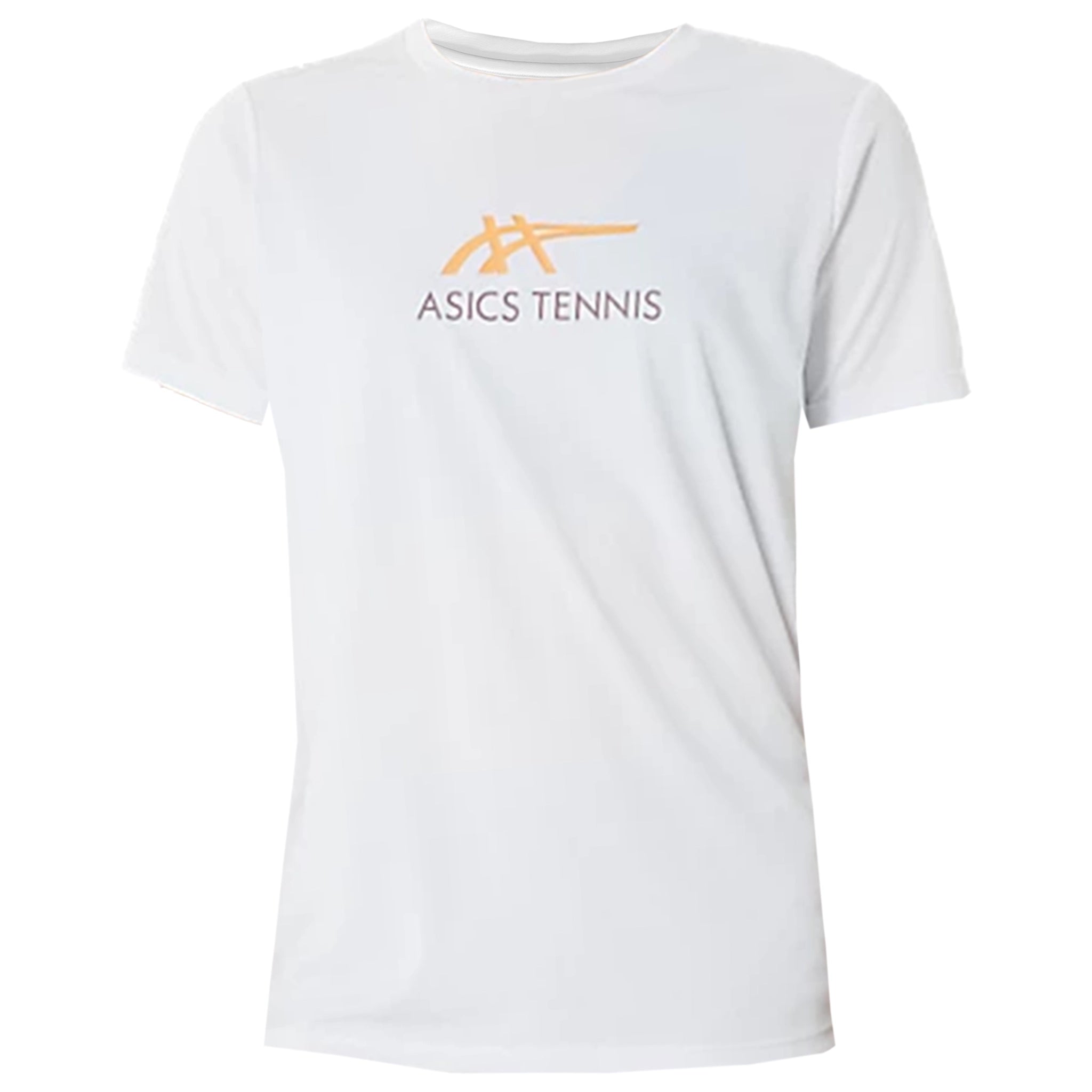 Asics Women's Court Tennis Graphic Tee 2042A322-109 V-Neck T-Shirt Long Sleeve Cotton