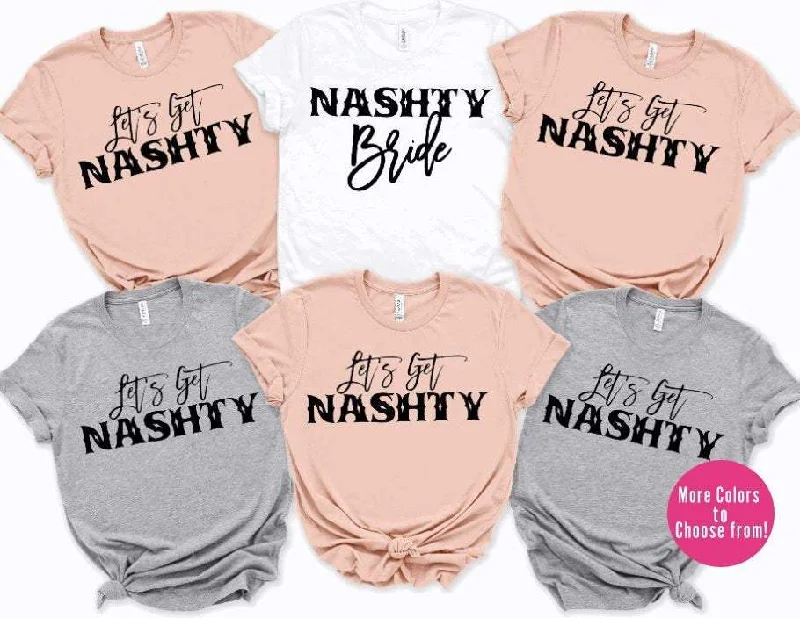 Lets get nashty nashville bachelorette party shirts Chenille Blend Fleece Blend Nylon Blend Lets get nashty nashville bachelorette party shirts Chenille Blend Fleece Blend Nylon Blend
