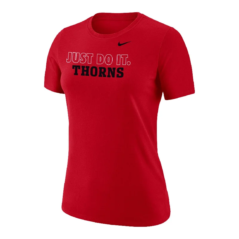 Women's Nike Portland Thorns JDI Red Tee Mesh Canvas Denim