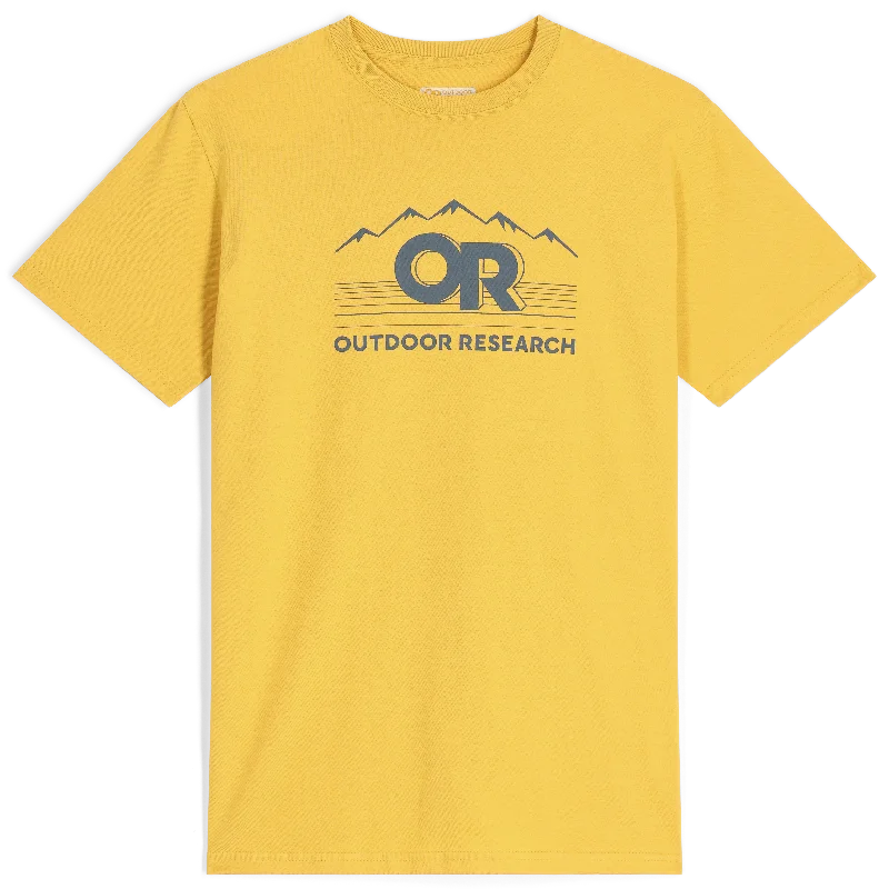 Outdoor Research Advocate Tee - Lemon/Dawn - Unisex Fleece Fabric Down Fabric Feather Fabric Outdoor Research Advocate Tee - Lemon/Dawn - Unisex Fleece Fabric Down Fabric Feather Fabric
