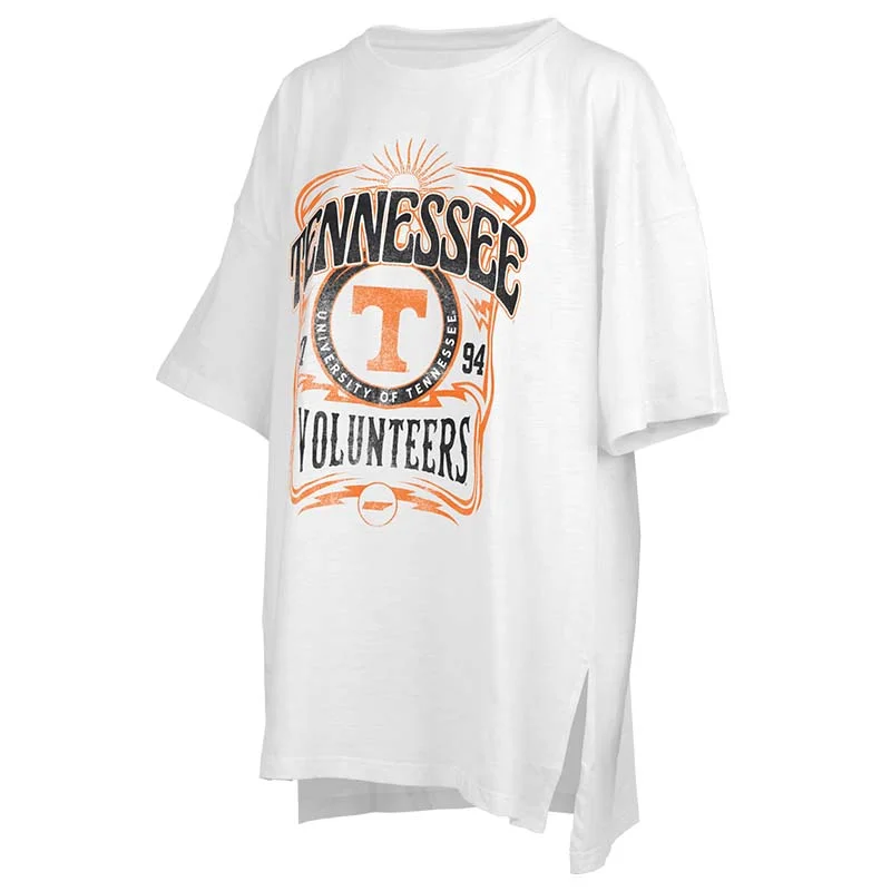 UT Rango Oversized Short Sleeve T-Shirt Zippered Front Buttoned Front Snap Front