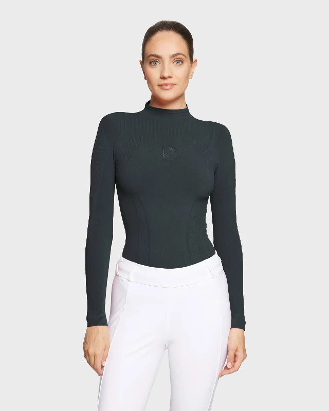 SEAMLESS SHIRT - W - ALICIA TURTLE NECK - FW24 - MOONLESS NIGHT Anti-Shrink Durable Soft SEAMLESS SHIRT - W - ALICIA TURTLE NECK - FW24 - MOONLESS NIGHT Anti-Shrink Durable Soft