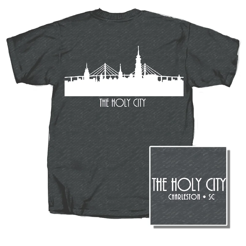 Holy City Short Sleeve T-Shirt Modern Contemporary Chic