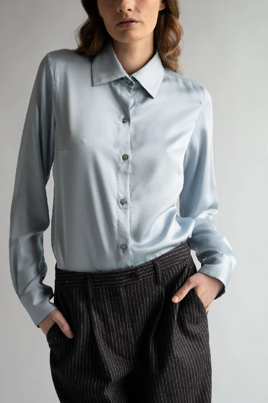 Yvette Very Fitted Shirt Lace Blend Ribbed Blend Corduroy Blend